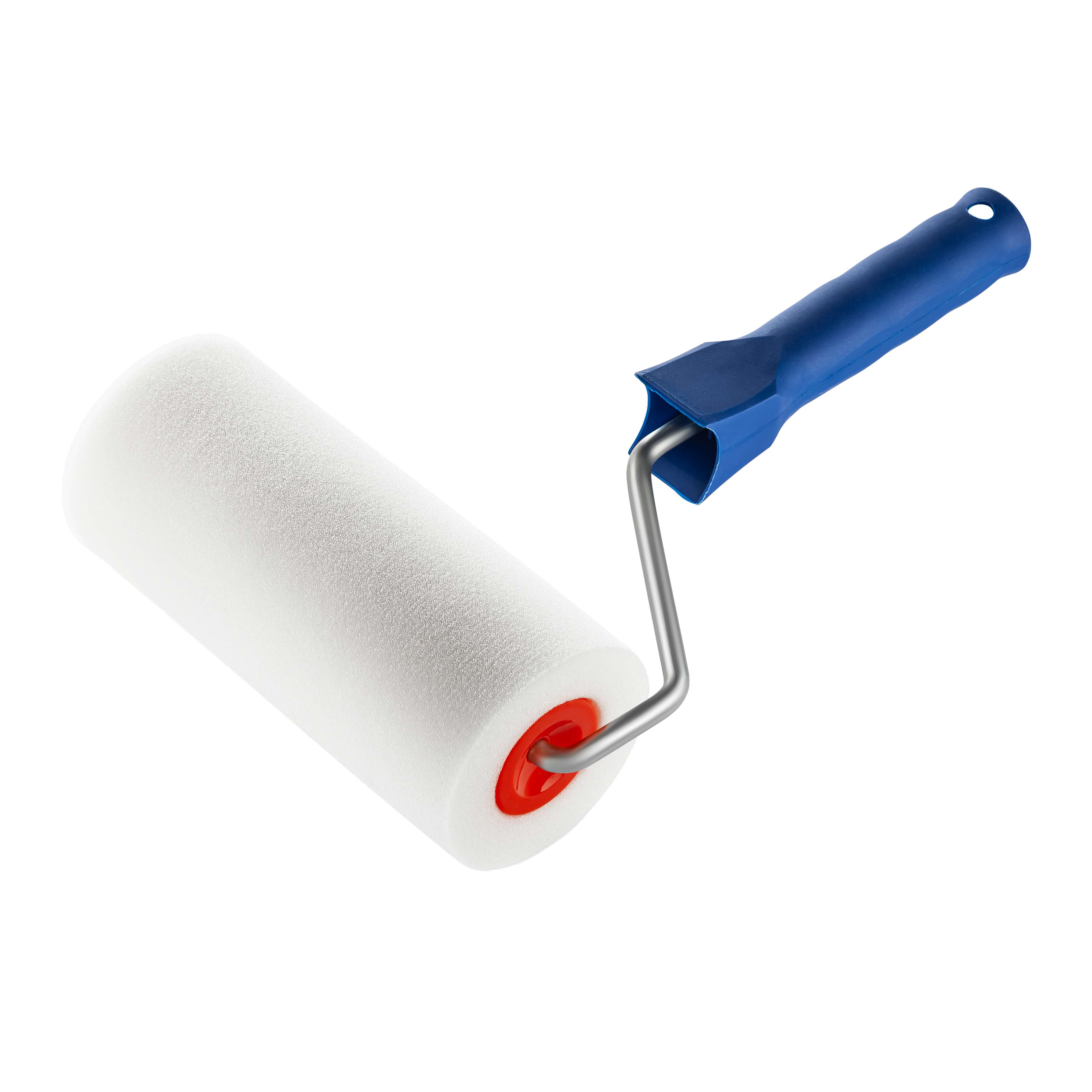 Валик "Поролоновий" 8 X 80 X 180мм з ручкою до валика 8 Х 180 мм, POLAX